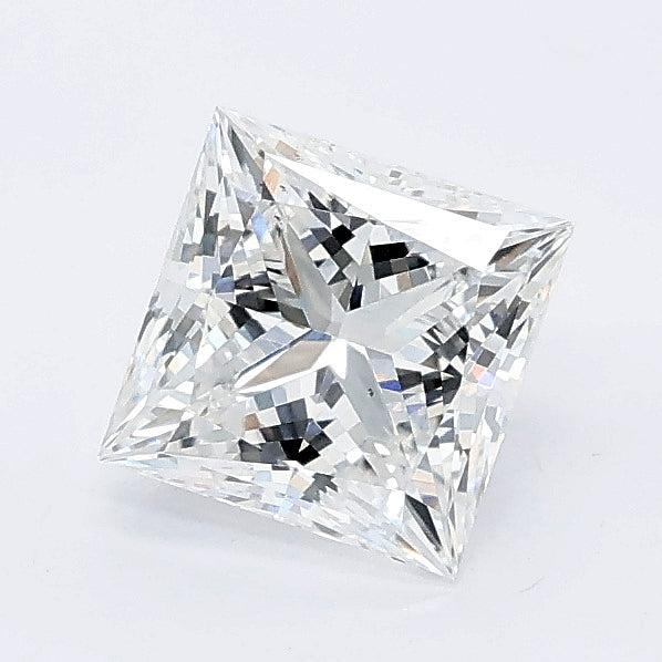 1.01 carat princess lab grown diamond D color VS1 clarity