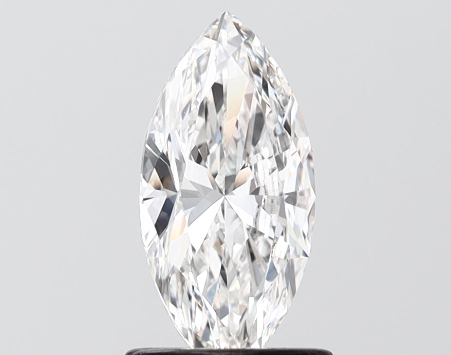 1.00 carat marquise lab grown diamond F color VVS2 clarity
