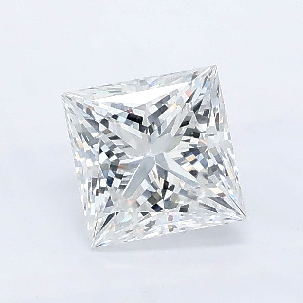 1.01 carat princess lab grown diamond D color VS1 clarity