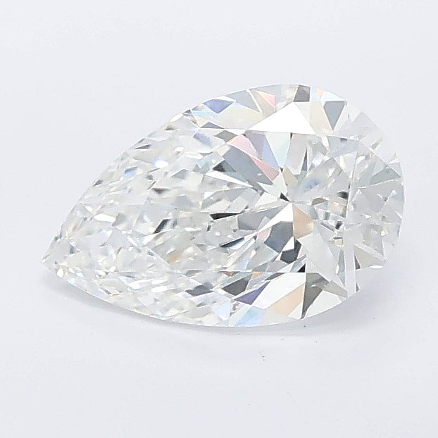 1.00 carat pear lab grown diamond D color VS1 clarity
