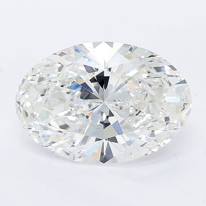 1.76 carat oval lab grown diamond E color VS2 clarity