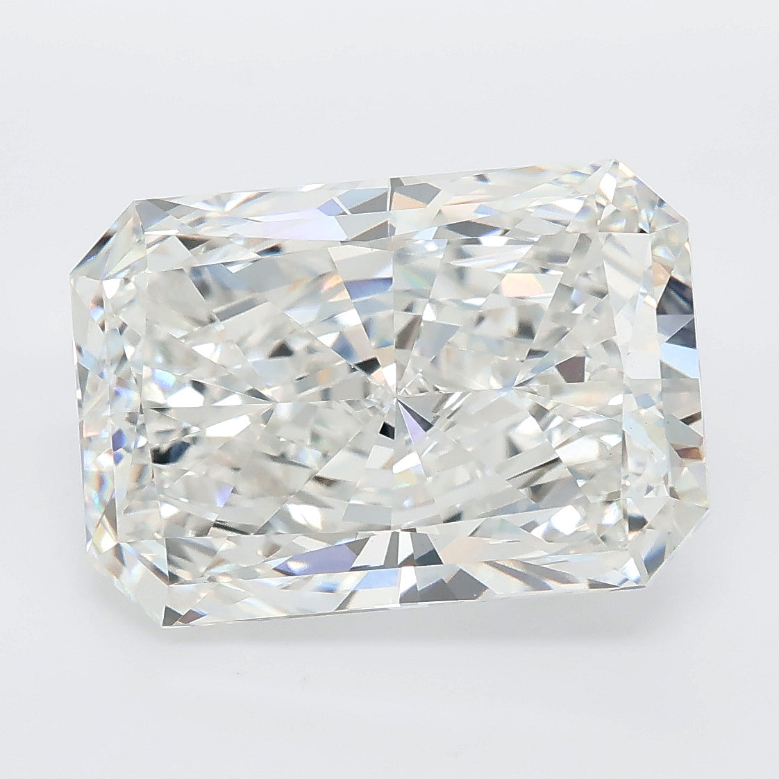 8.09 carat radiant lab grown diamond F color VS1 clarity
