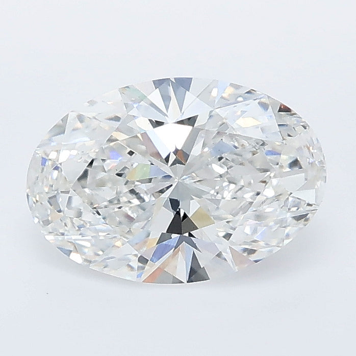 1.55 carat oval lab grown diamond D color VS1 clarity