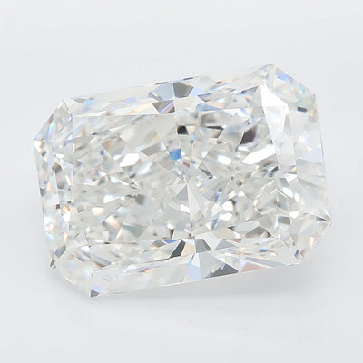 6.09 carat radiant lab grown diamond E color VVS2 clarity
