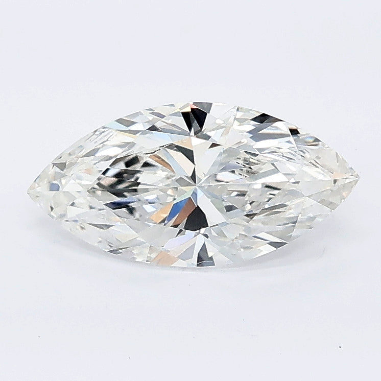 1.00 carat marquise lab grown diamond E color VVS2 clarity