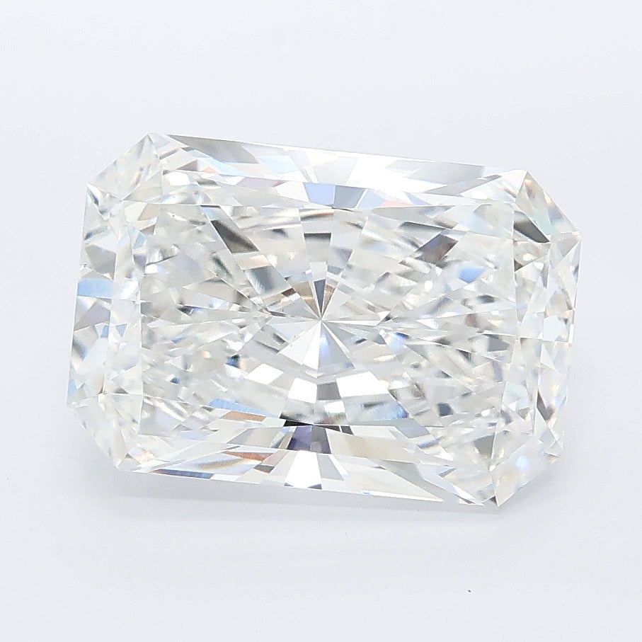 3.74 carat radiant lab grown diamond E color VVS2 clarity