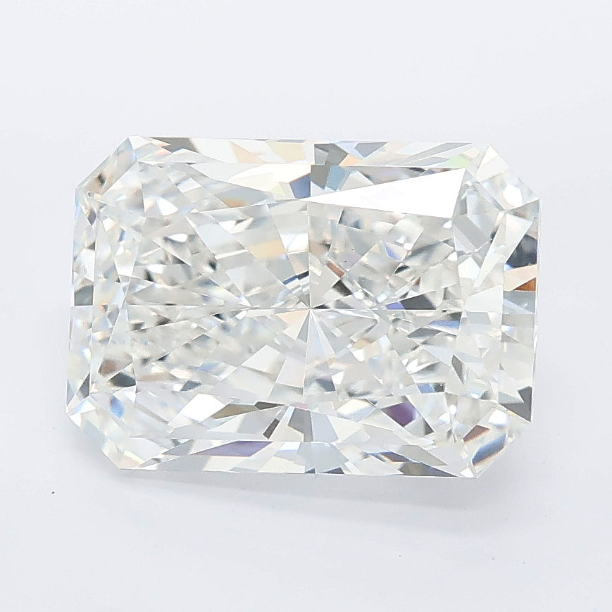 3.59 carat radiant lab grown diamond E color VVS2 clarity