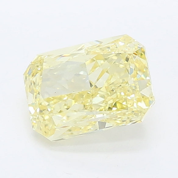 1.16 carat fancy intense yellow radiant lab grown diamond VS1 clarity