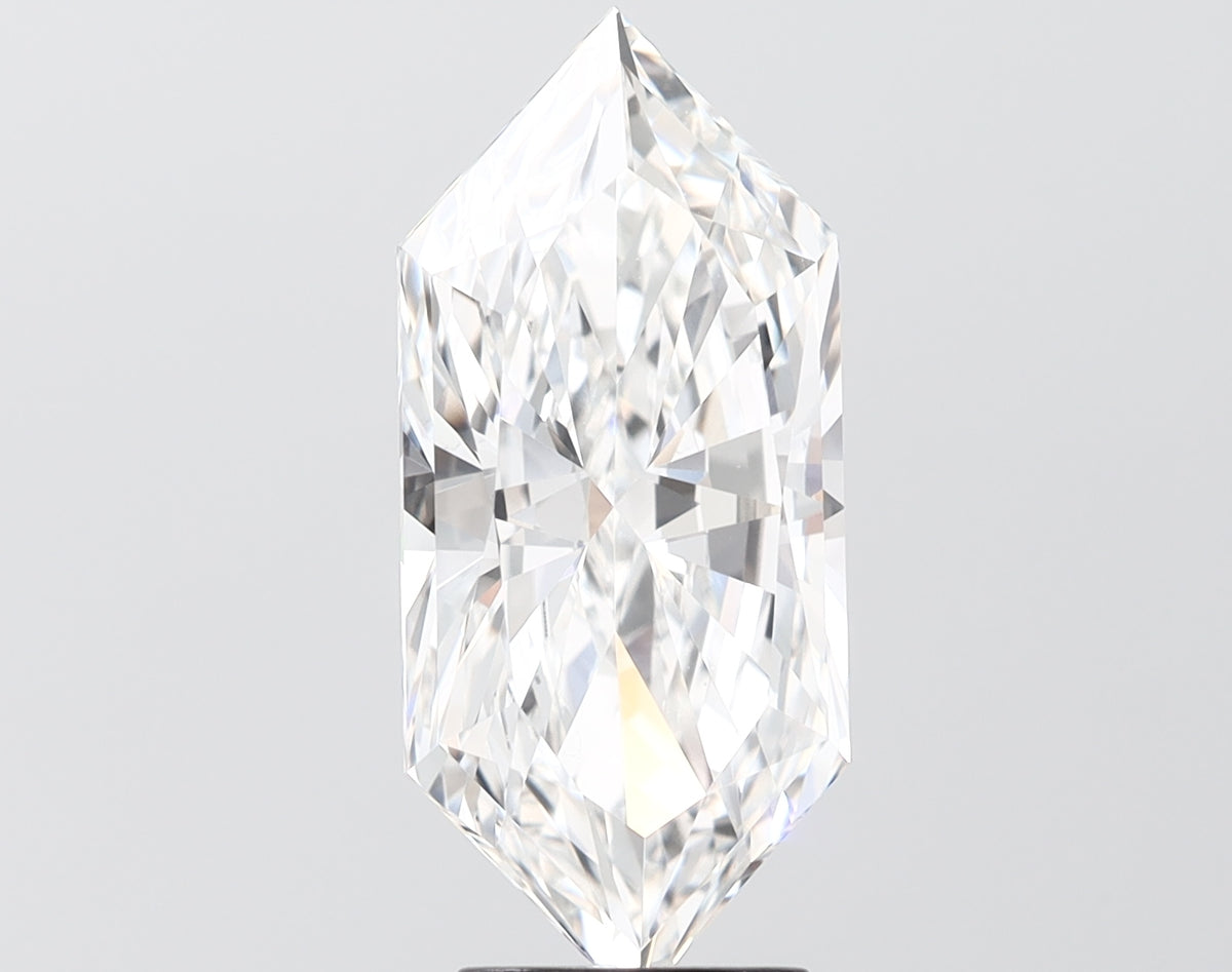 4.06 carat dutch marquise lab grown diamond F color VS1 clarity