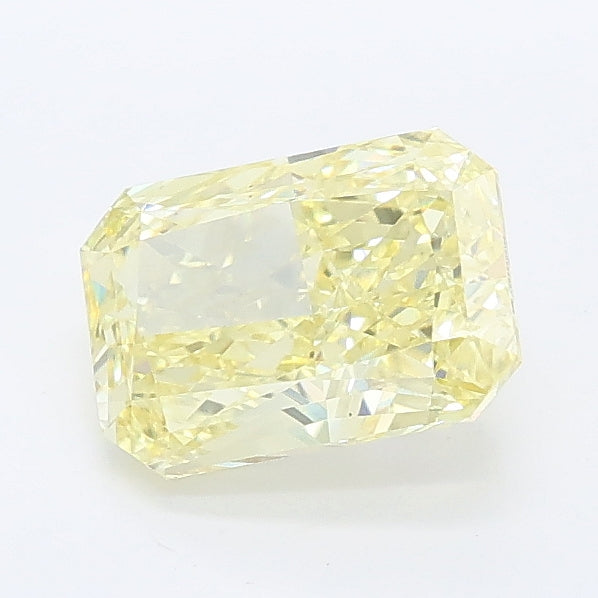1.15 carat fancy intense yellow radiant lab grown diamond VS1 clarity