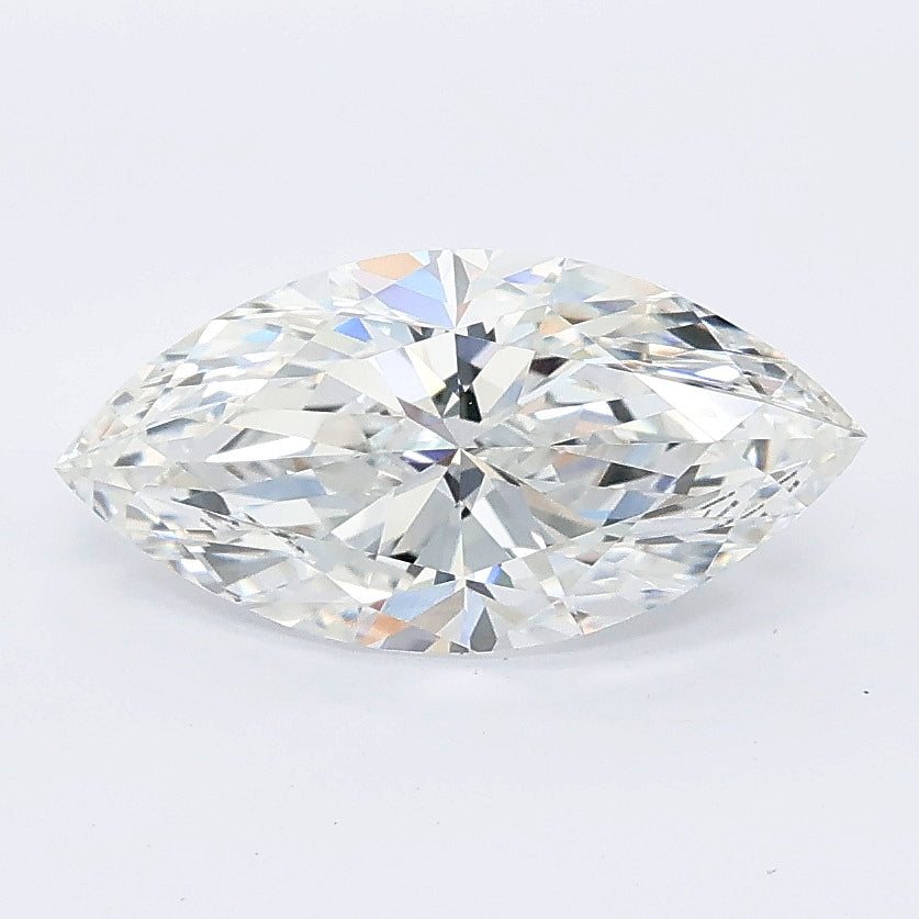 1.57 carat marquise lab grown diamond E color VVS2 clarity