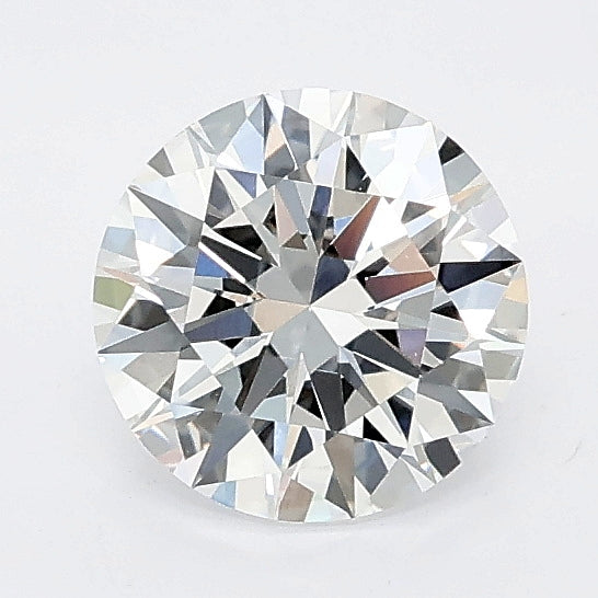 1.00 carat round lab grown diamond D color VVS2 clarity