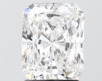 2.03 carat radiant lab grown diamond E color VS2 clarity