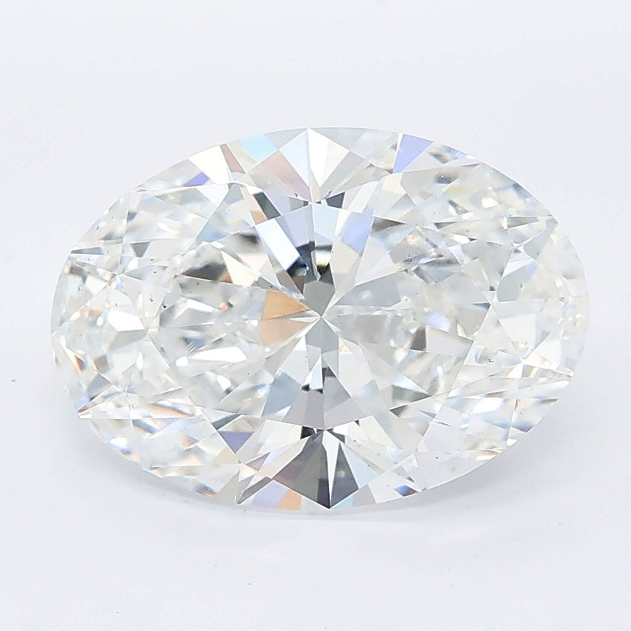 3.57 carat oval lab grown diamond D color VS1 clarity