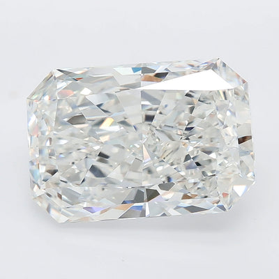5.27 carat radiant lab grown diamond E color VS1 clarity