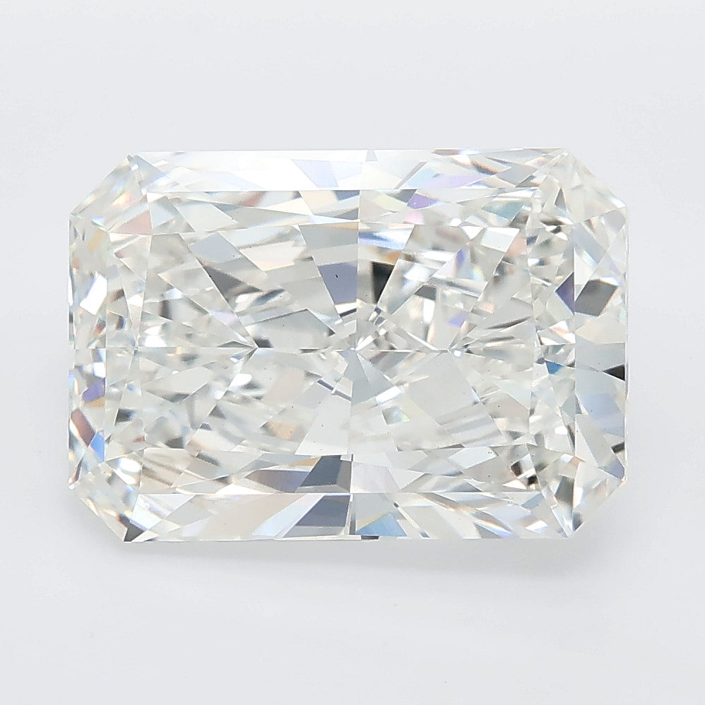 5.77 carat radiant lab grown diamond F color VS1 clarity