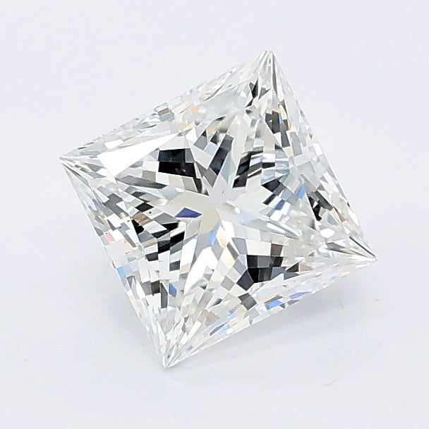 1.01 carat princess lab grown diamond E color VS1 clarity