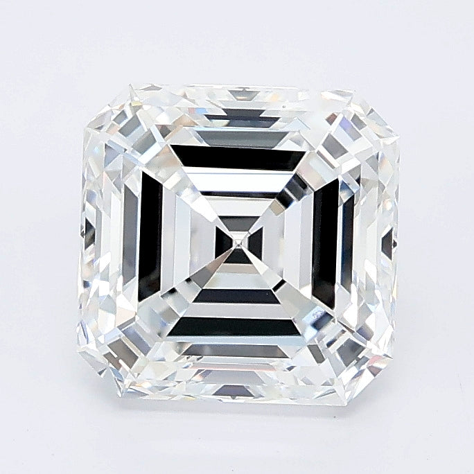 2.27 carat asscher lab grown diamond D color VVS2 clarity