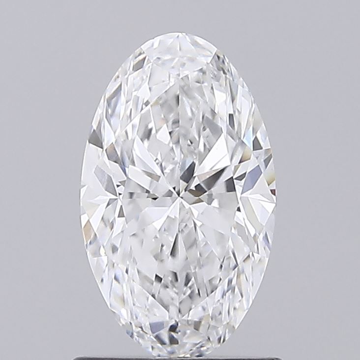 1.19 carat moval lab grown diamond D color VVS2 clarity