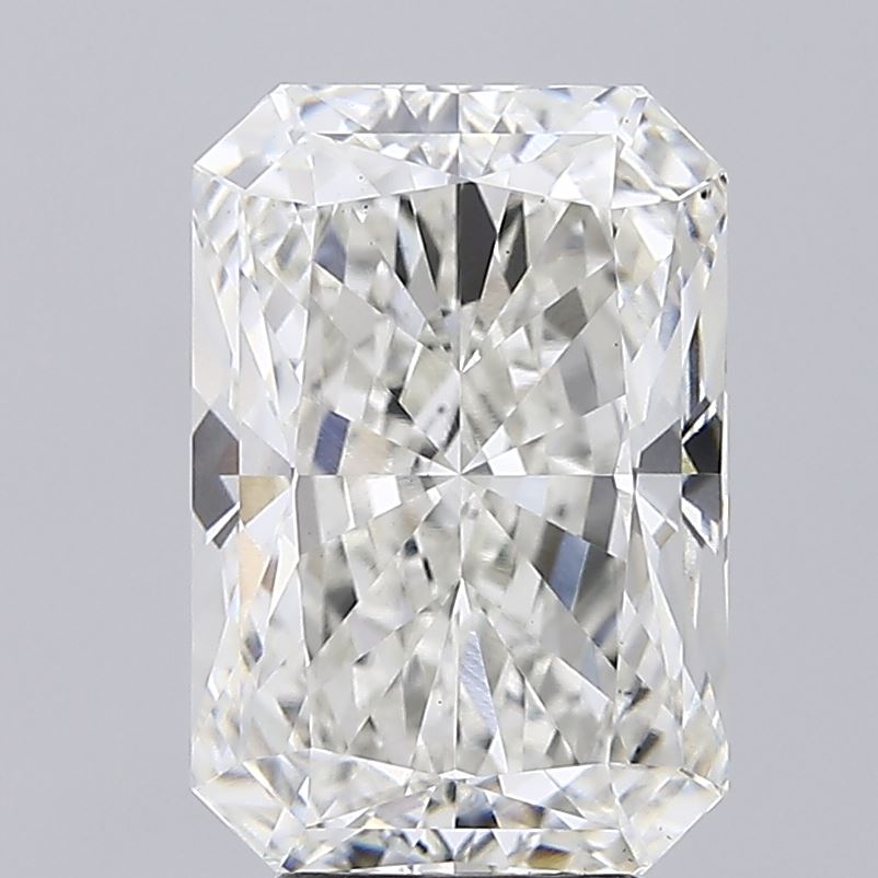 5.08 carat radiant lab grown diamond G color VS2 clarity