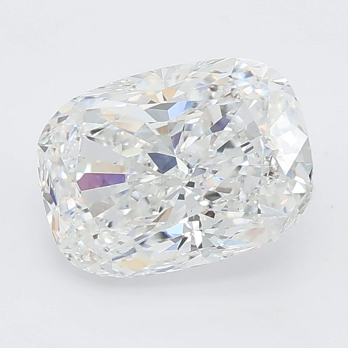 2.07 carat cushion lab grown diamond D color VVS2 clarity