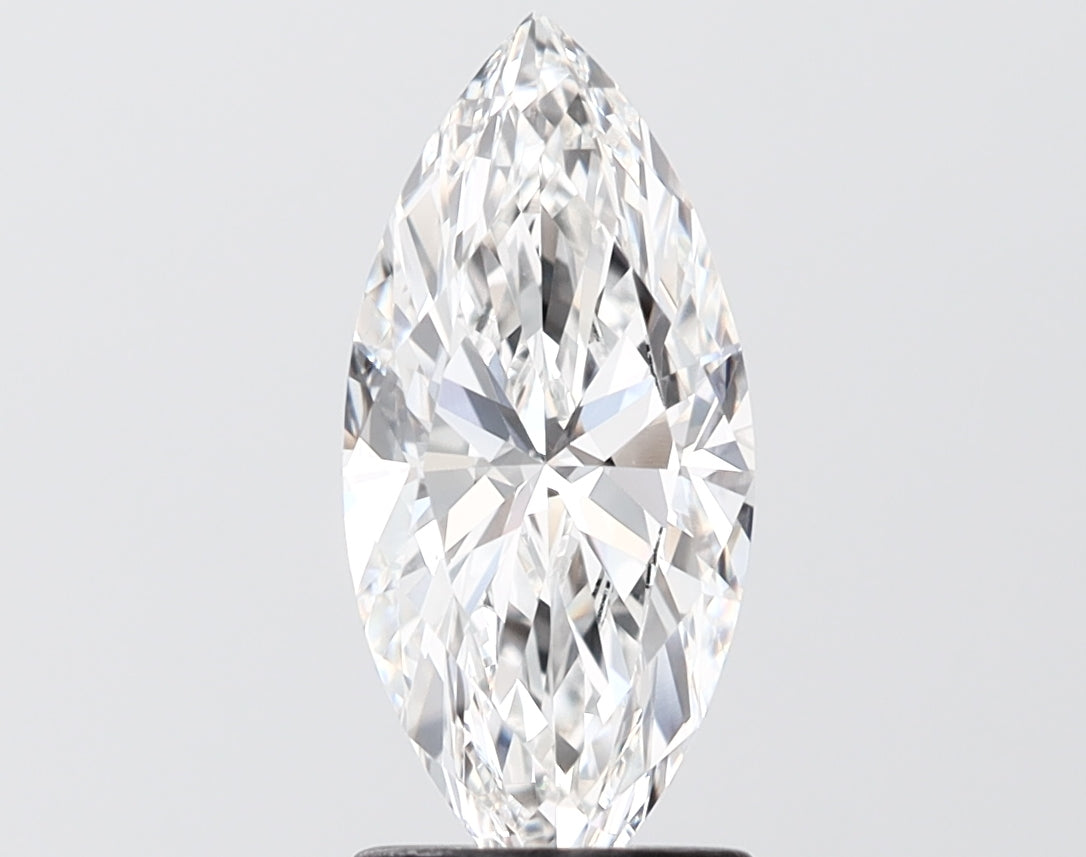 1.71 carat marquise lab grown diamond E color VS1 clarity