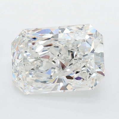 8.03 carat radiant lab grown diamond F color VVS2 clarity