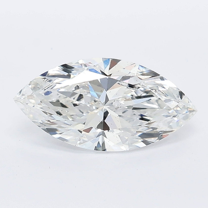 1.50 carat marquise lab grown diamond E color VS2 clarity