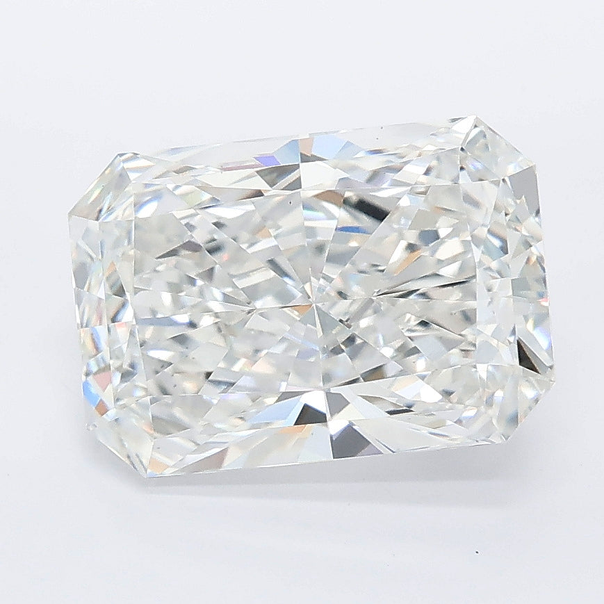 3.54 carat radiant lab grown diamond E color VS1 clarity