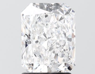 2.01 carat radiant lab grown diamond E color VS2 clarity