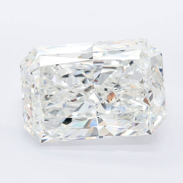 6.05 carat radiant lab grown diamond E color VS2 clarity