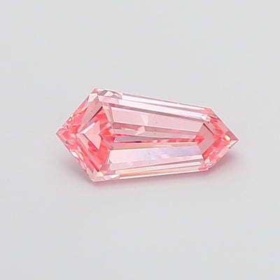 1.00 carat fancy vivid pink dutch marquise lab grown diamond VS1 clarity