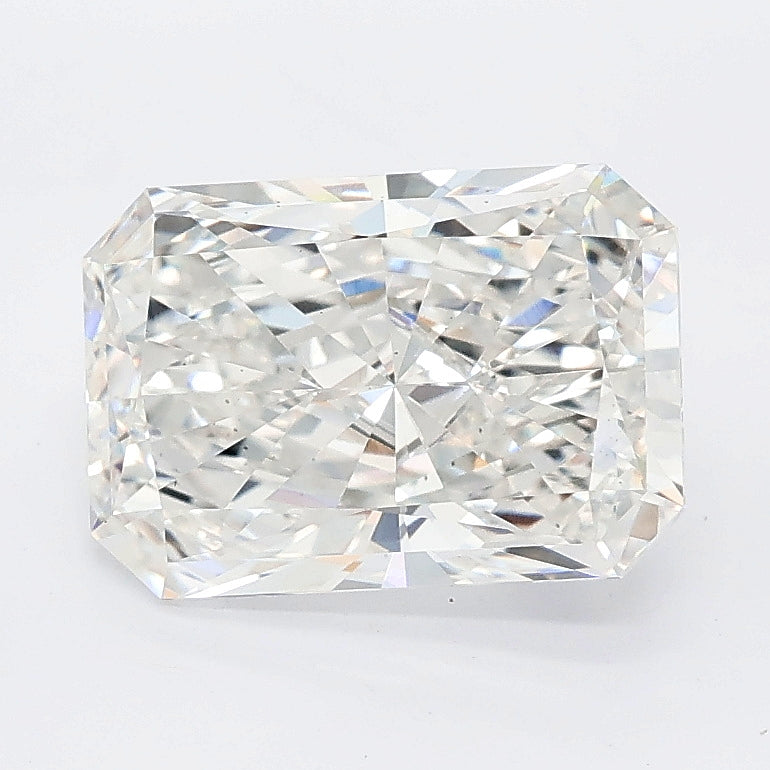 2.53 carat radiant lab grown diamond E color VS1 clarity