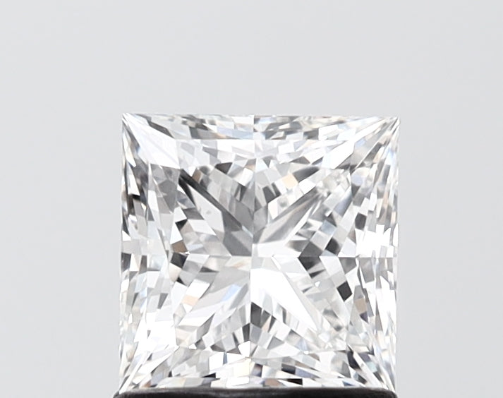 1.28 carat princess lab grown diamond E color VVS2 clarity