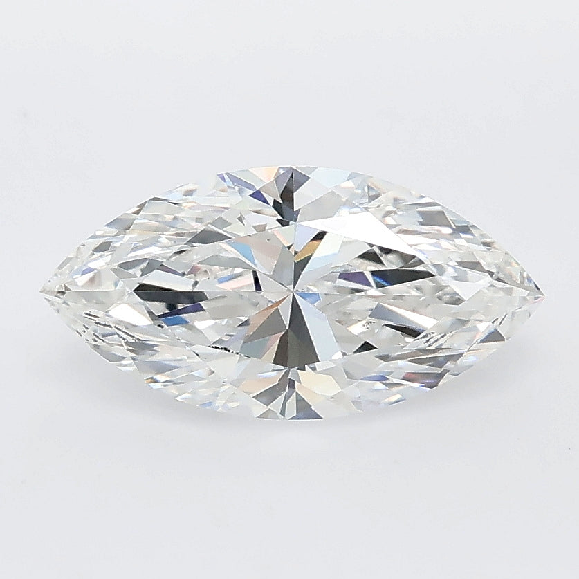 1.52 carat marquise lab grown diamond E color VVS2 clarity