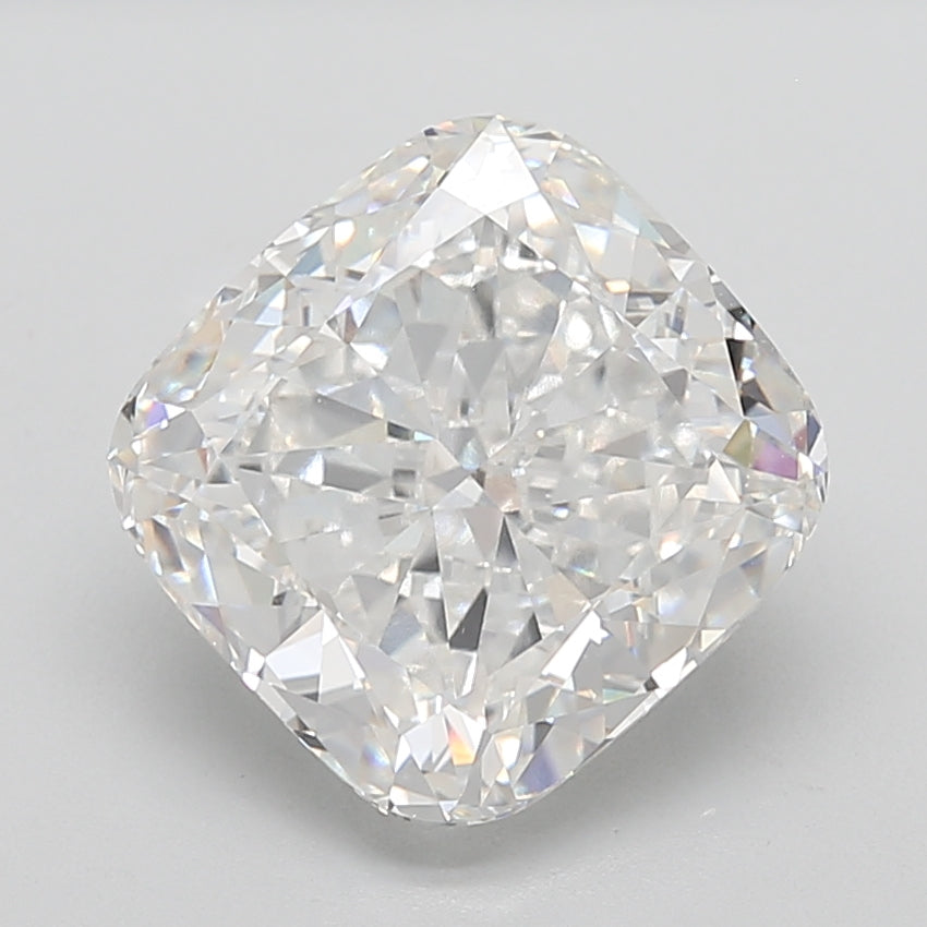 10.12 carat cushion lab grown diamond F color VVS2 clarity