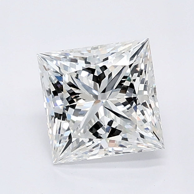 1.02 carat princess lab grown diamond D color VS1 clarity