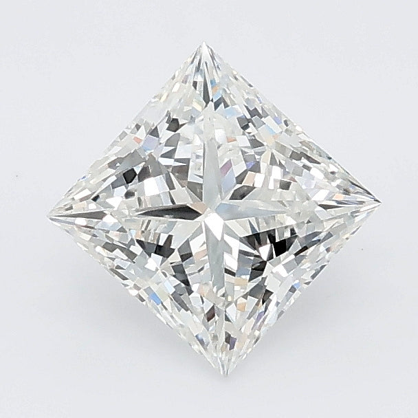1.08 carat princess lab grown diamond E color VVS2 clarity