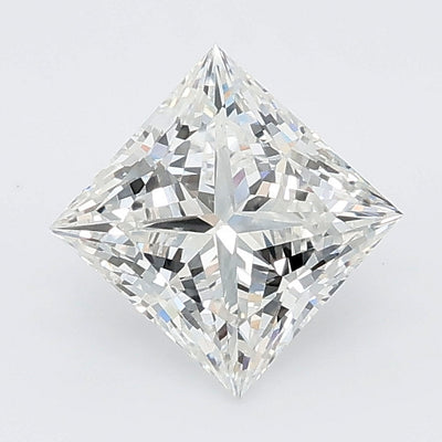 1.08 carat princess lab grown diamond E color VVS2 clarity