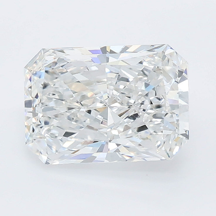2.09 carat radiant lab grown diamond D color VVS2 clarity