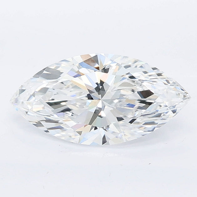 1.57 carat marquise lab grown diamond D color VVS1 clarity