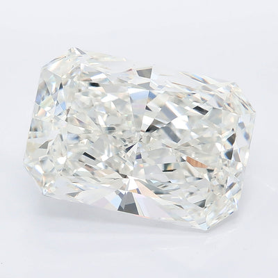 6.78 carat radiant lab grown diamond F color VS1 clarity