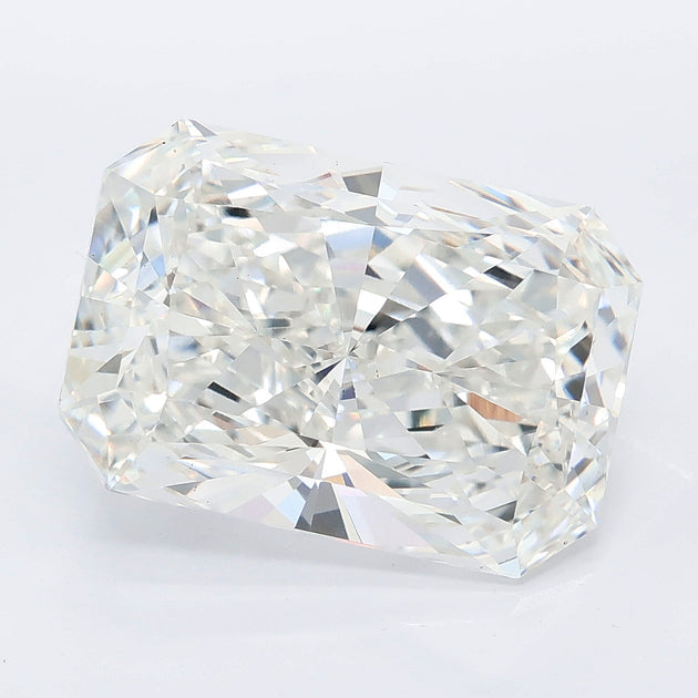 6.78 carat radiant lab grown diamond F color VS1 clarity