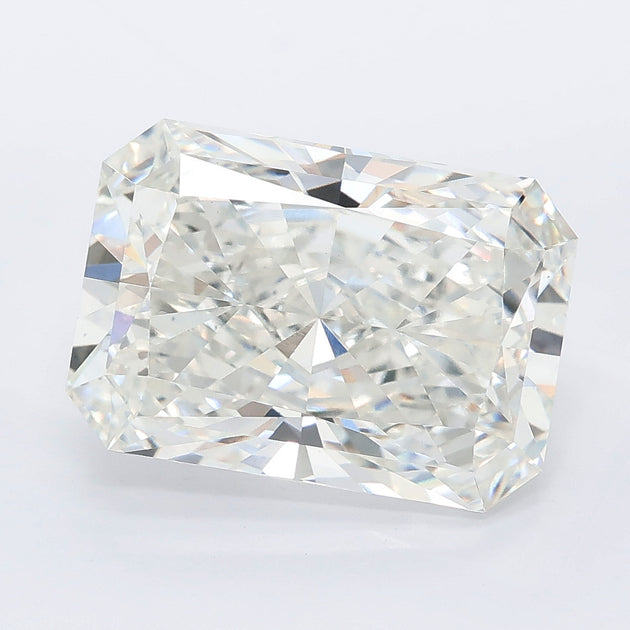 6.27 carat radiant lab grown diamond F color VS1 clarity