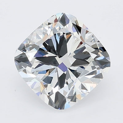 1.71 carat cushion lab grown diamond D color VS1 clarity