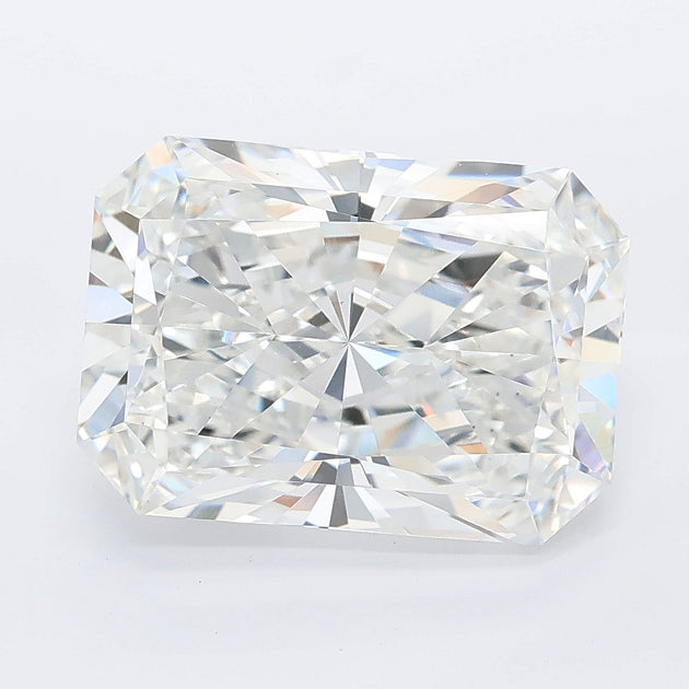 5.09 carat radiant lab grown diamond F color VS1 clarity