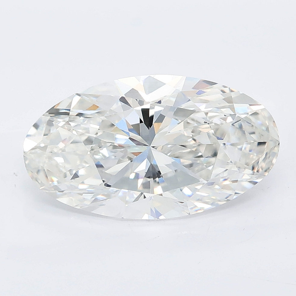 3.51 carat moval lab grown diamond E color VS1 clarity