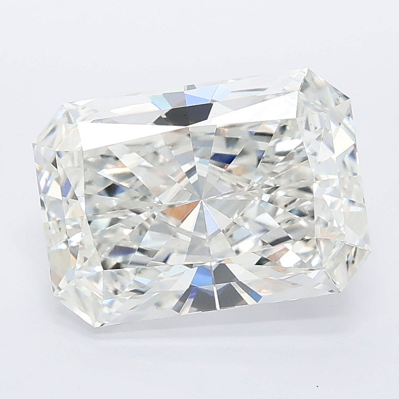 3.09 carat radiant lab grown diamond E color VS1 clarity