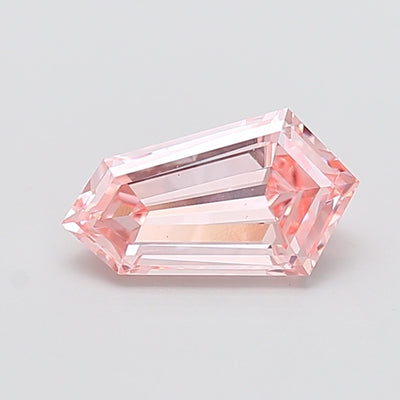 2.02 carat fancy intense pink dutch marquise lab grown diamond VS1 clarity