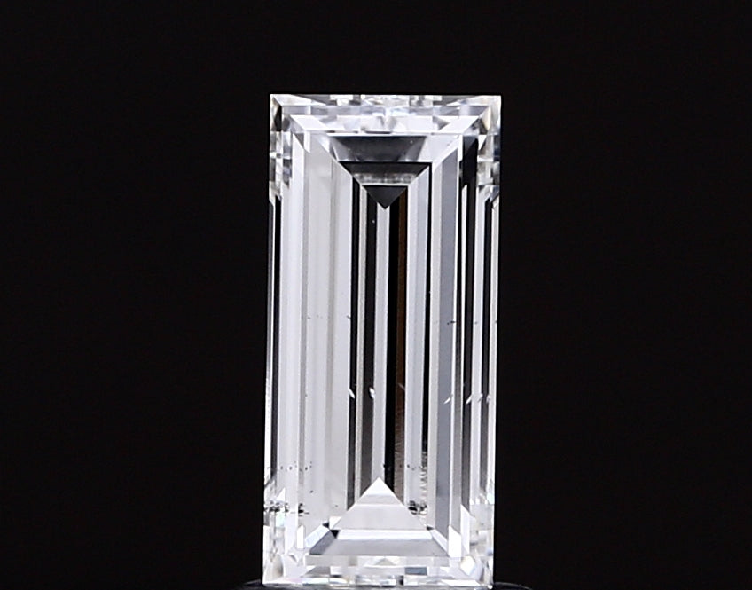 1.01 carat baguette lab grown diamond F color VS2 clarity